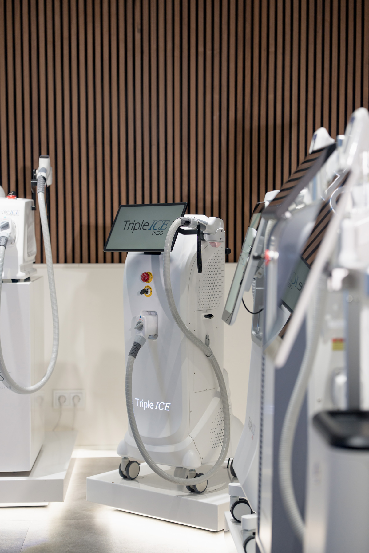 TripleICE diode laserapparaat van Laserette